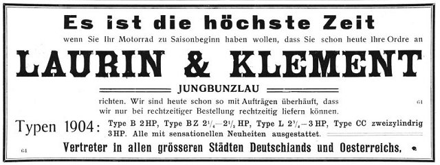 LuK-Werbung 1904