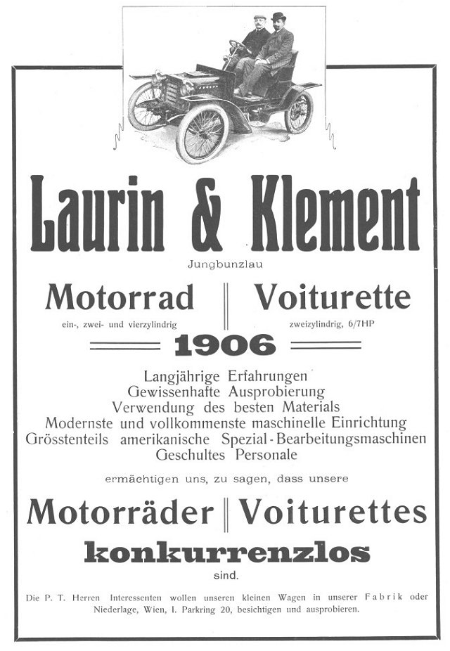 Werbung 1905
