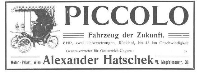 Piccolo 1905