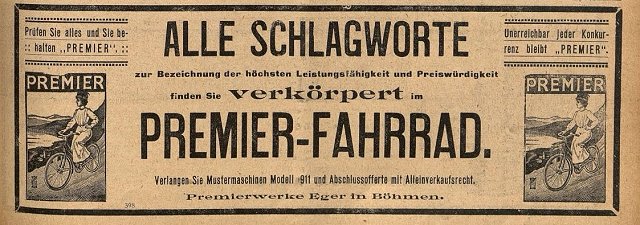 Werbung 1910