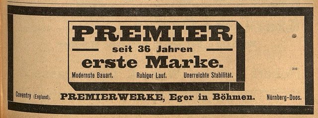 Werbung 1911